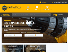 Tablet Screenshot of mmtoolparts.com